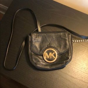 Michael Kors- Black Cross body bag